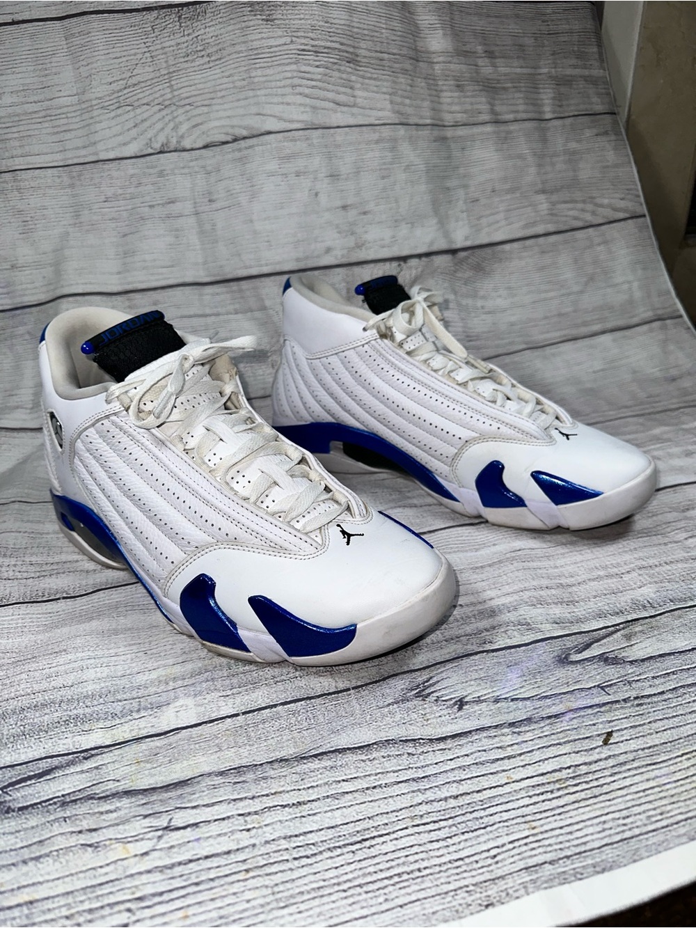 Nike Air Jordan 14 XIV Retro Hyper Royal 487471-104 size 11 M